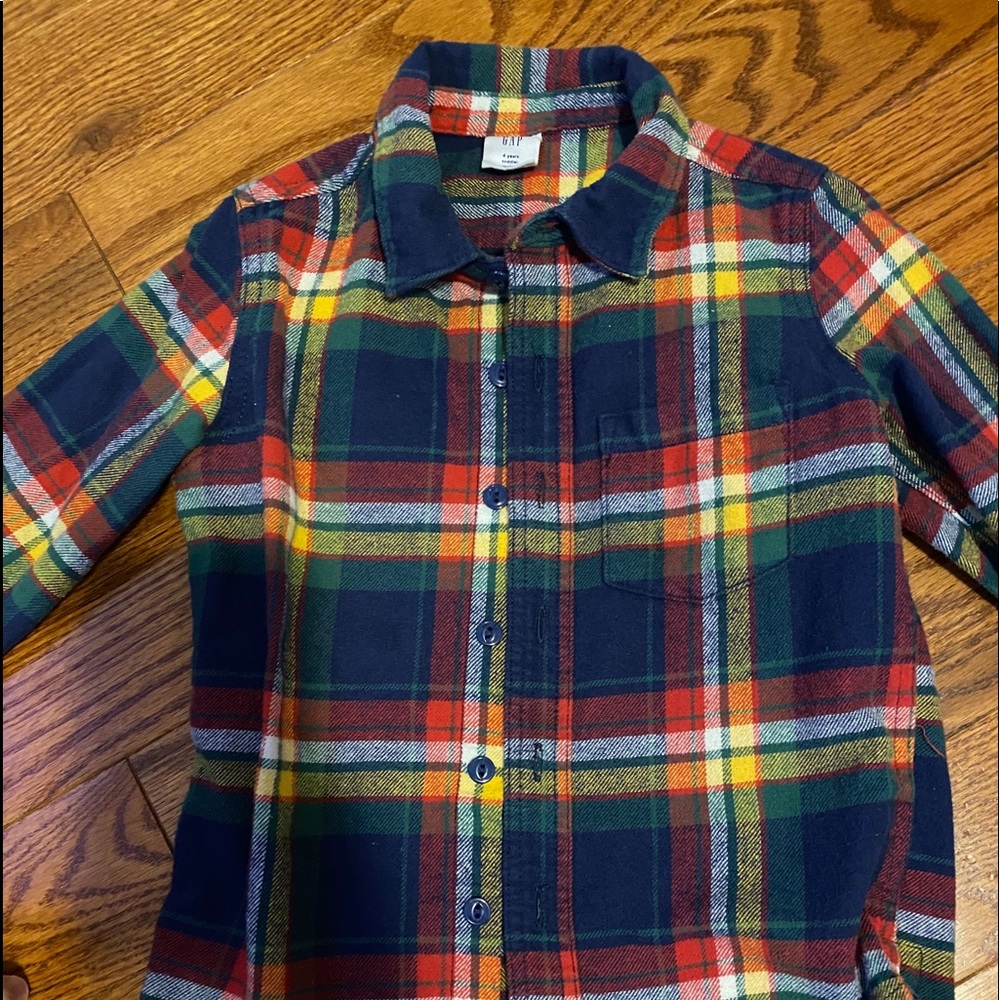 Flannel Gap Shirt for Kids